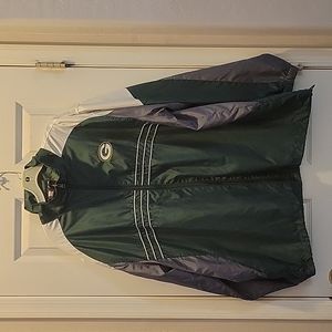 Men's Green Bay Packers Reebok windbreaker, size XXL